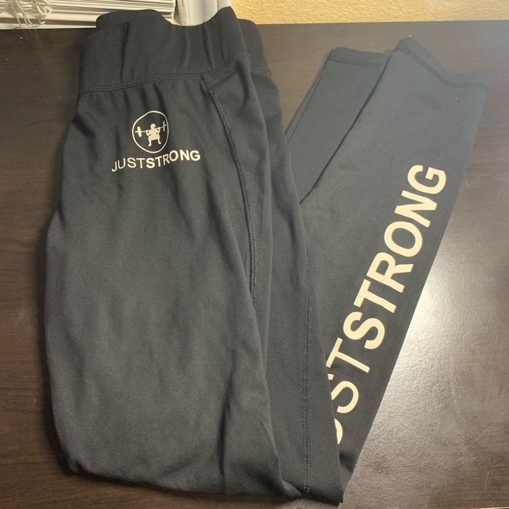 Just Strong Leggings Black